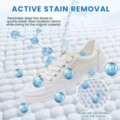 ⏳Buy 2 Get 1 Free🧼No-Wash Shoe & Leather Cleaner Cream - Stain Remover with Sponge