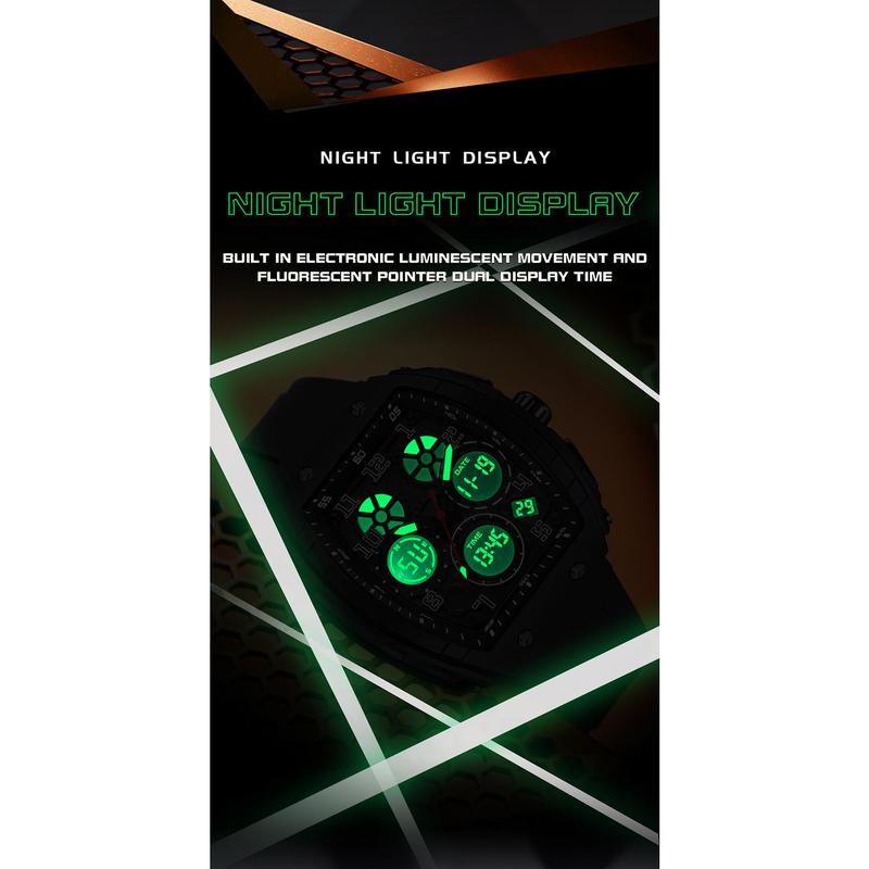 🎁Men's Sporty Luminous Digital Automatic Watch