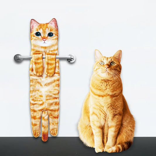 ⏳Limited-time 50% off⏰Cute Cat Hand Towel😺🐾