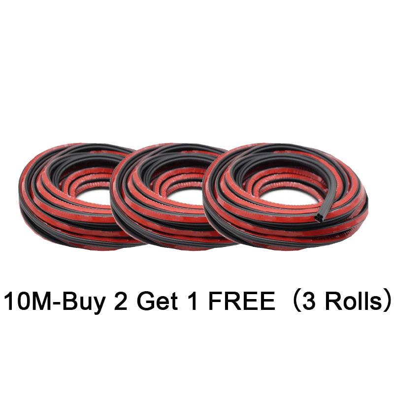 🚗 BUY 2 GET 1 FREE! 🔇 Car Noise Reduction Dust-Proof Rubber Seal Strip – Easy Installation, Effective Sealing & Durable Material 🛠️