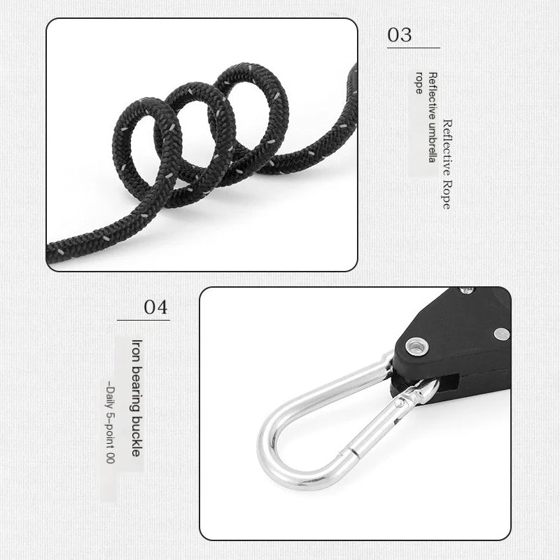🏕️ Ultralight Camping Essential | Adjustable Fix Rope 2026 ⚡【New -50%】