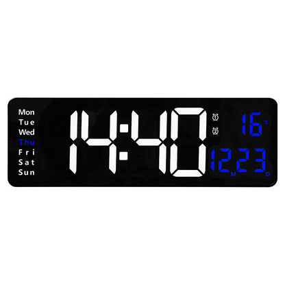 🎉 2026 Sale — Over 31,000 Sold! 💞 16" Large Digital Clock with Temperature, Date, Auto DST, Night Light, Auto Brightness Dimmer
