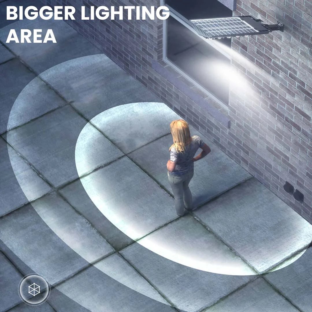 Solar LED Street Light – Ultra Bright Outdoor Security Light