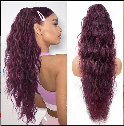 🔥Last Day Sale 50% OFF⏰💥Curly Wavy Frizzy Hair Extension with Ponytail🎁
