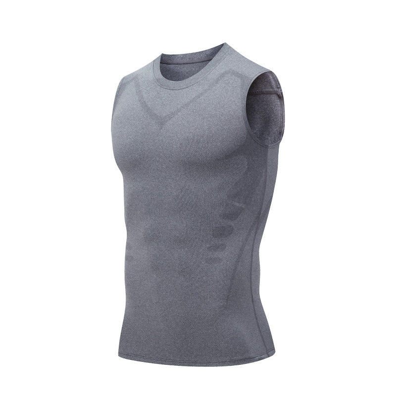 🔥 50% OFF NOW! 💪 Ionic Shaping Vest – Compression & Cooling – Body Contouring & Sleeveless – Invisible Under Clothes 🕶️