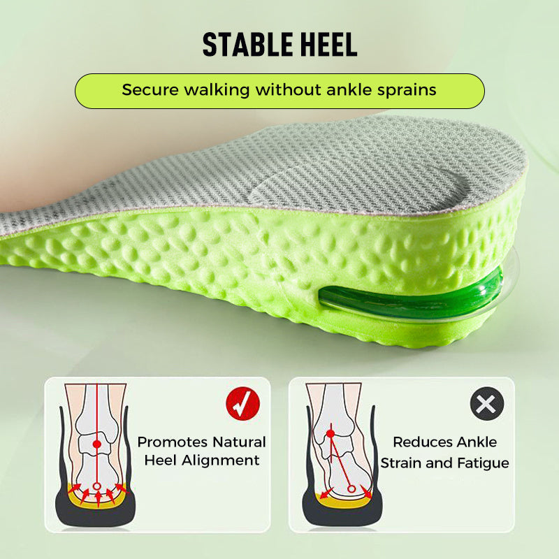 📢📢43% OFF!! ⏰ Comfortable cushioned insoles that increase height: walk effortlessly and in style!👟