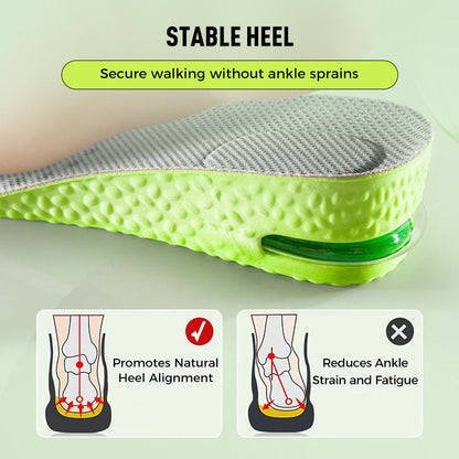 📢📢43% OFF!! ⏰ Comfortable cushioned insoles that increase height: walk effortlessly and in style!👟