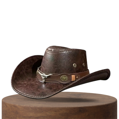 🎉 2026 Sale — Over 42,000 Sold! 🤠 Breathable Cowboy Hat – Rugged Sunshield Style ☀️