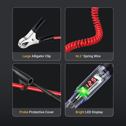 🔥Hot Sale 50% OFF🔥Heavy Duty 5-90V Digital LED Circuit Tester