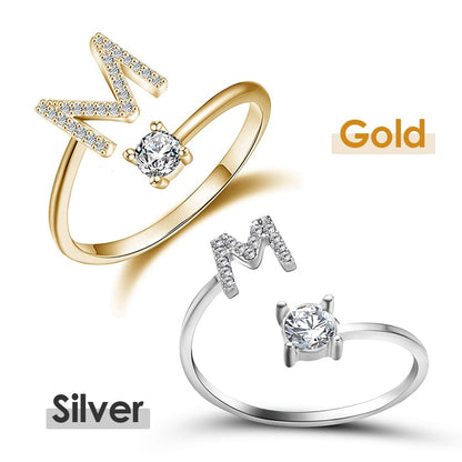 💍 50% OFF NOW! ❤️ Love Initial Ring – Personalized, adjustable & perfect as a meaningful gift for yourself or a loved one ✨