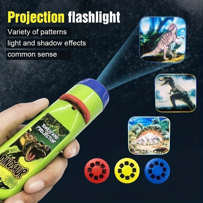 🎁LAST DAY 40% OFF🦖Educational Projection Toy with Themed Slides