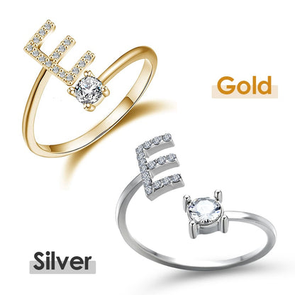 💍 50% OFF NOW! ❤️ Love Initial Ring – Personalized, adjustable & perfect as a meaningful gift for yourself or a loved one ✨