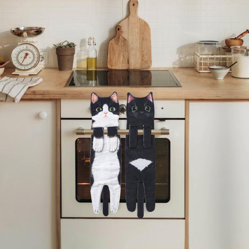 ⏳Limited-time 50% off⏰Cute Cat Hand Towel😺🐾