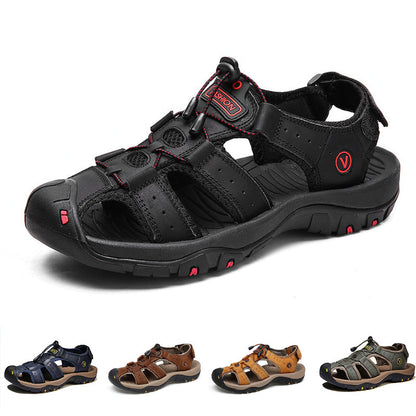 📢📢40% OFF !! ⏰Comfortable leather outdoor beach shoes