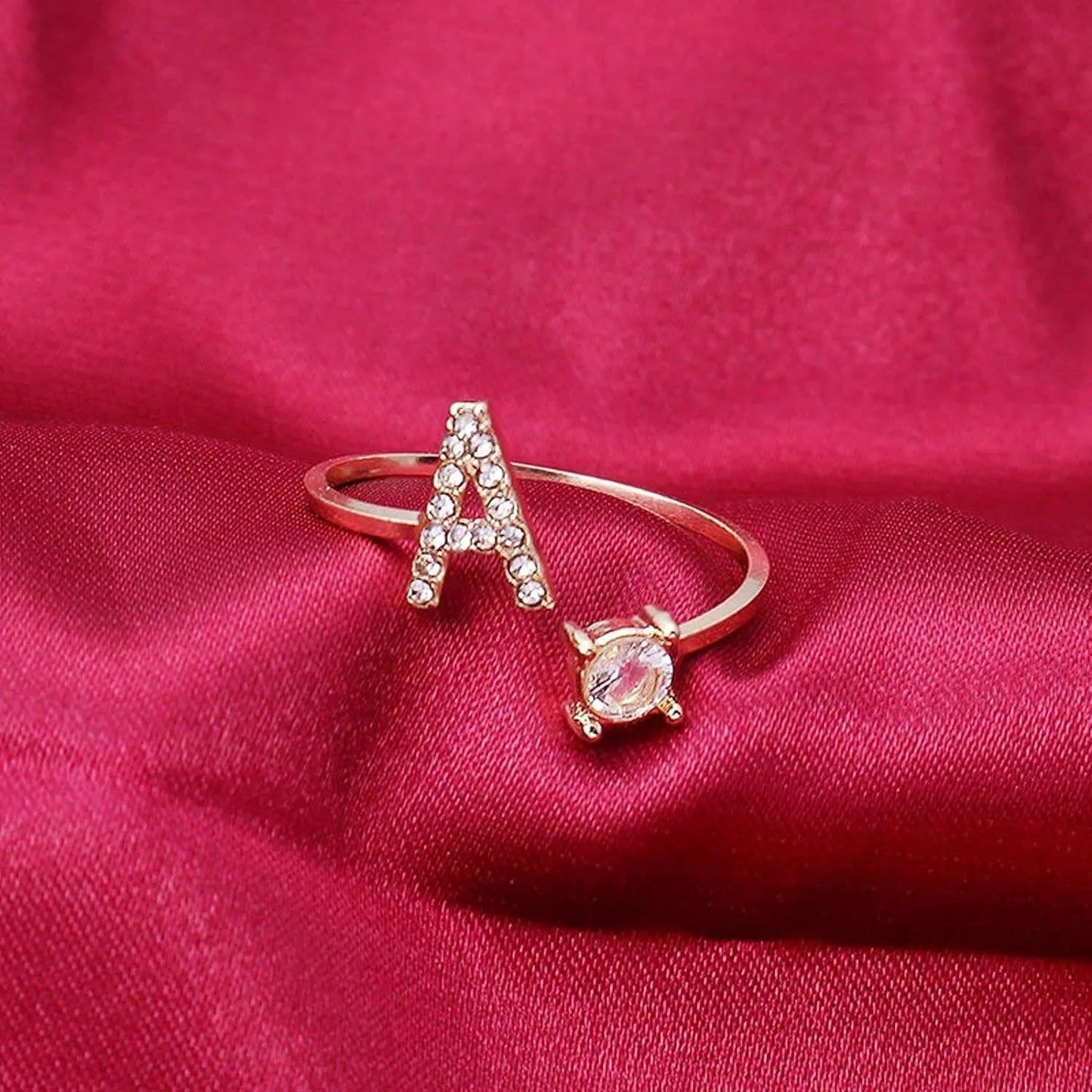💍 50% OFF NOW! ❤️ Love Initial Ring – Personalized, adjustable & perfect as a meaningful gift for yourself or a loved one ✨