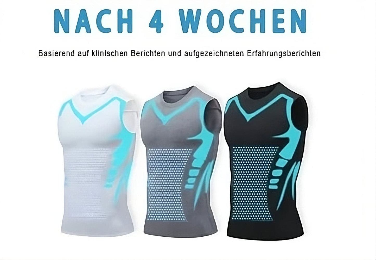 🔥 50% OFF NOW! 💪 Ionic Shaping Vest – Compression & Cooling – Body Contouring & Sleeveless – Invisible Under Clothes 🕶️