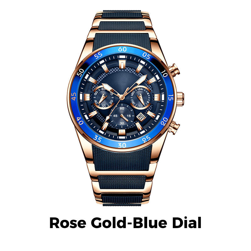 ⏳Limited-time 50% off⏰Men’s Waterproof Multifunctional Quartz Watch⌚