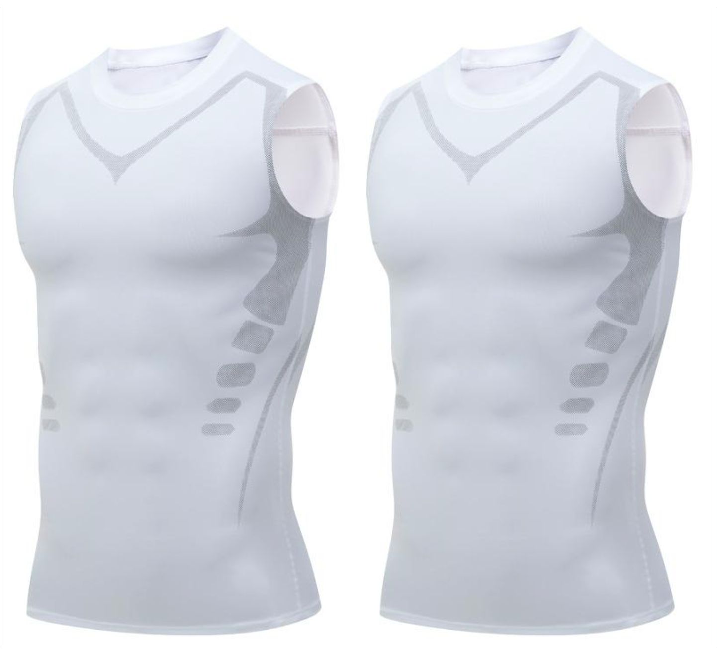 🔥 50% OFF NOW! 💪 Ionic Shaping Vest – Compression & Cooling – Body Contouring & Sleeveless – Invisible Under Clothes 🕶️