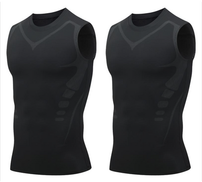 🔥 50% OFF NOW! 💪 Ionic Shaping Vest – Compression & Cooling – Body Contouring & Sleeveless – Invisible Under Clothes 🕶️