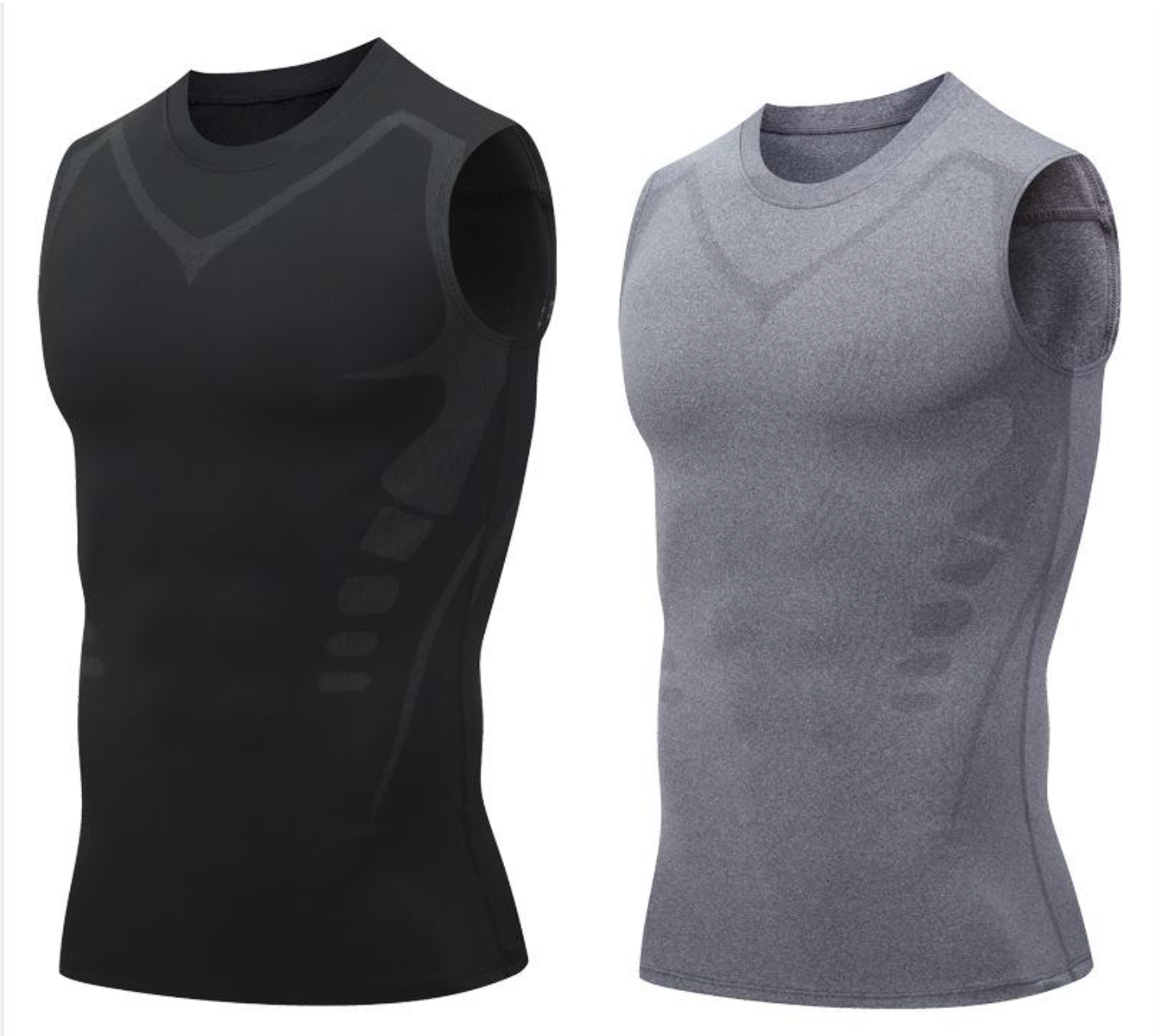 🔥 50% OFF NOW! 💪 Ionic Shaping Vest – Compression & Cooling – Body Contouring & Sleeveless – Invisible Under Clothes 🕶️