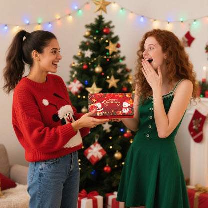 🎅Christmas Gift Idea- BUY 2 GET 1 FREE!!🎄Christmas Cash Envelope with Money Clip✨Make Every Gift Unforgettable