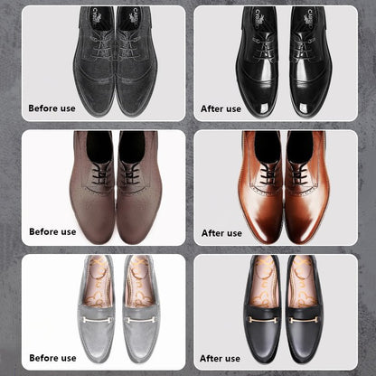 👞 BUY 1 GET 1 FREE! ✨ LEATHER REPAIR CREAM - Restores Color & Repairs Scratches on Shoes, Bags & Furniture, All-in-One Conditioning Polish with Easy Applicator 🧽🛠️