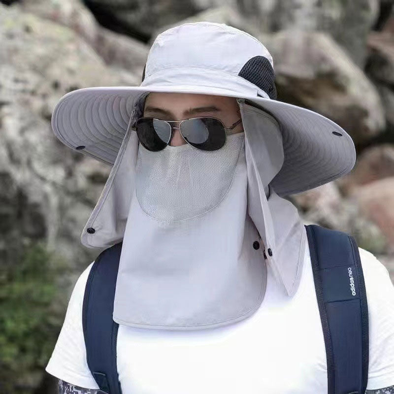 ⛰️ LIMITED-TIME 50% OFF! ☀️ Outdoor Mountaineering Sun Hat – UPF 50+, Neck Flap & Ventilation for Hiking & Trekking 🧢