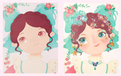 💅Fantasy 3-in-1 Princess Dress Up & Make Up Game Set💝 - Buy 2 Free Shipping