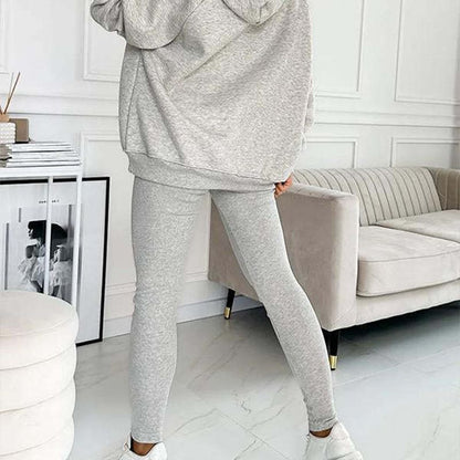 👚 60% OFF + LIMITED STOCK! 💜 Hooded Sweatshirt Suit - Ultra-Soft Fabric with Relaxed Fit for Lounge or Sportswear, Quick-Dry & Comfortable 🏃‍♀️📦