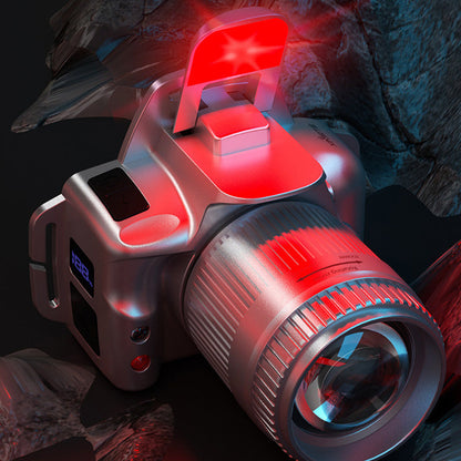 Zoomable LED Headlamp with 6 Modes & Motion Sensor