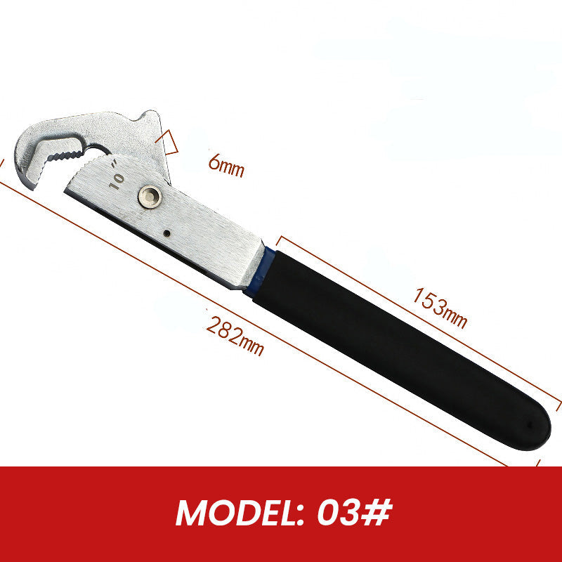 Powerful Quick Self-Locking Adjustable Wrench