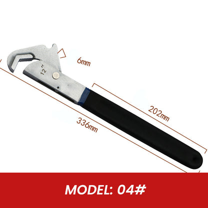 Powerful Quick Self-Locking Adjustable Wrench