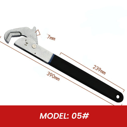 Powerful Quick Self-Locking Adjustable Wrench