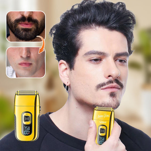 Powerful Rechargeable Shaver Set with LED Display