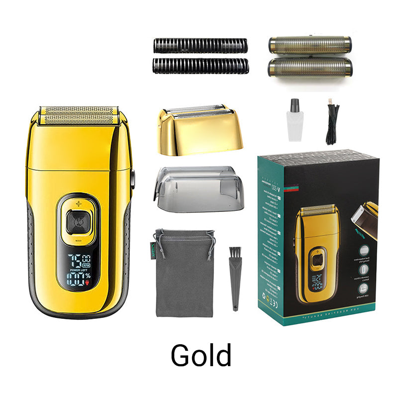 Powerful Rechargeable Shaver Set with LED Display