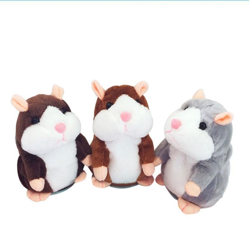 🐹🔥 50% OFF! Talking Hamster Plush – Repeats Whatever You Say, Auto Head-Shaking, Hilarious Fun for Kids & Adults, Soft Interactive Repeat Voice Toy (3×AAA, Batteries Not Included) ✨