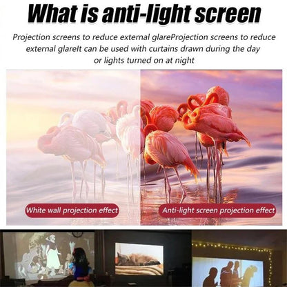 📺 50% OFF NOW! ✨ High Definition Projection Screen - 120-inch Diagonal with Matte White Surface for Crystal Clear Home Cinema Experience 🎬🌟