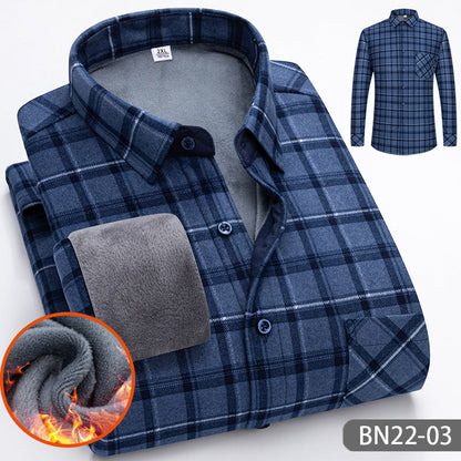 🖤Early Black Friday Sale🎁Autumn and winter men's casual thickened warm shirts
