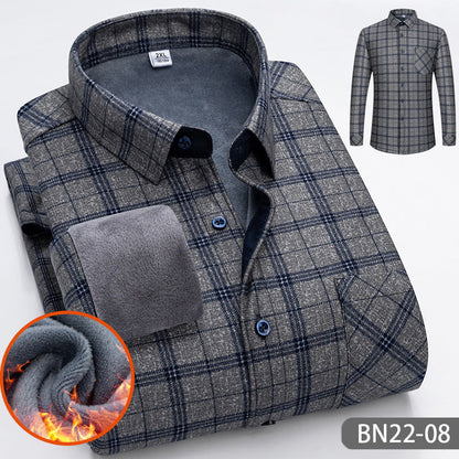🖤Early Black Friday Sale🎁Autumn and winter men's casual thickened warm shirts