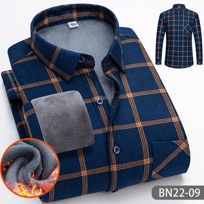 🖤Early Black Friday Sale🎁Autumn and winter men's casual thickened warm shirts