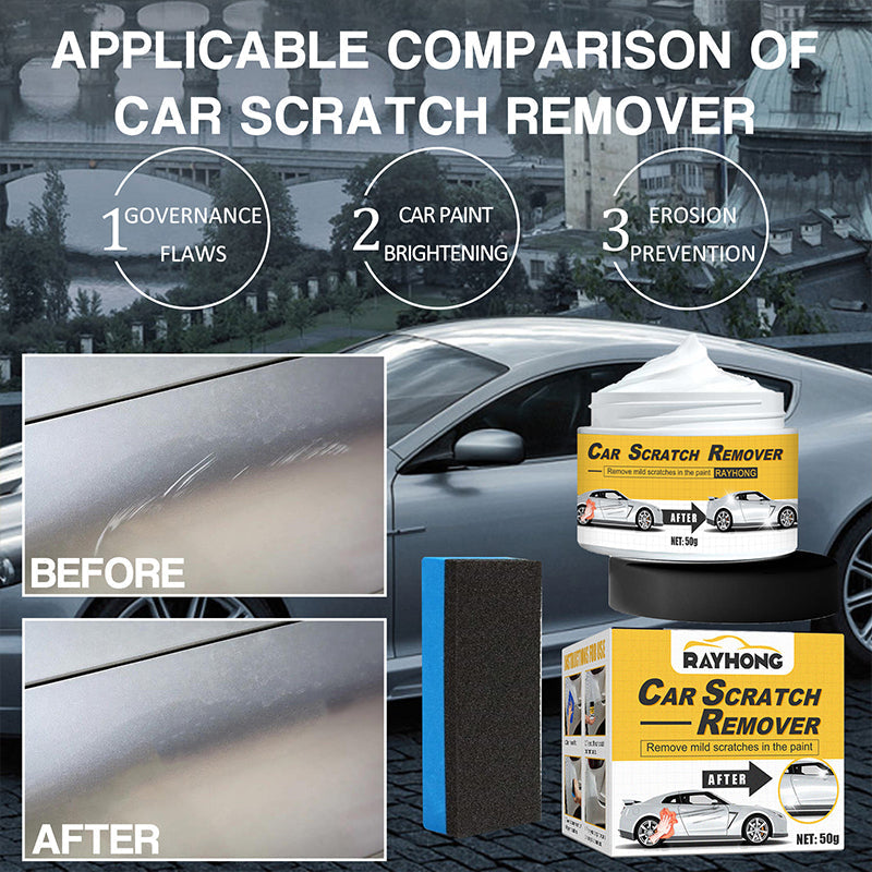 🎉Hot Sale🎉Polishing Compound & Scratch Remover with Sponge