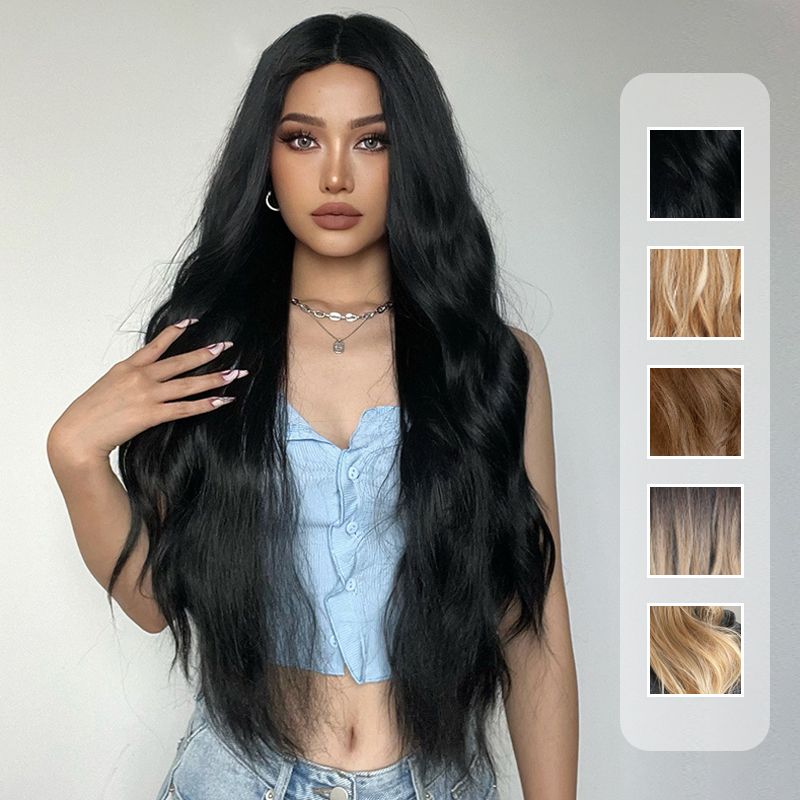 💎 50% OFF! 💎 Gorgeous Fluffy Long Curly Wig – Heat-Resistant, Adjustable & Ultra-Natural Look 💇‍♀️