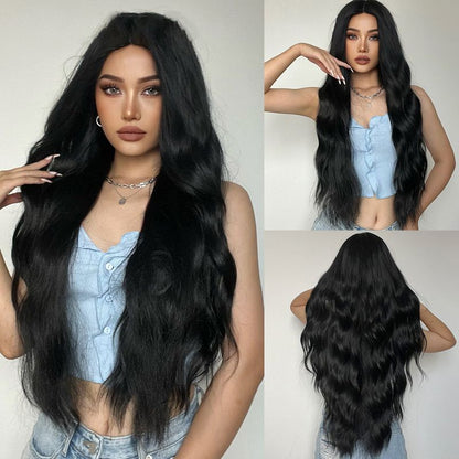 💎 50% OFF! 💎 Gorgeous Fluffy Long Curly Wig – Heat-Resistant, Adjustable & Ultra-Natural Look 💇‍♀️