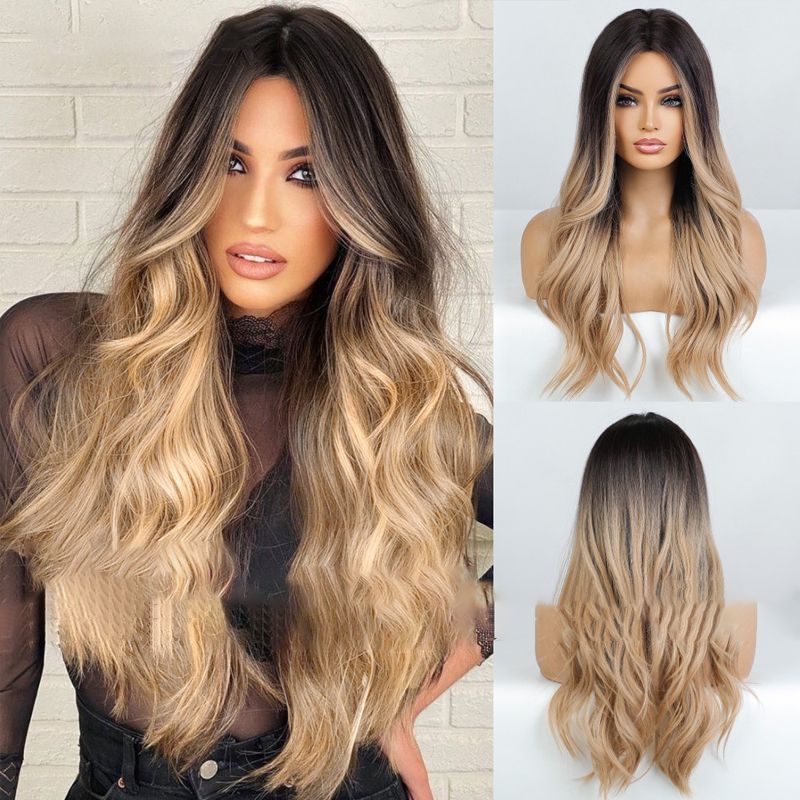 💎 50% OFF! 💎 Gorgeous Fluffy Long Curly Wig – Heat-Resistant, Adjustable & Ultra-Natural Look 💇‍♀️