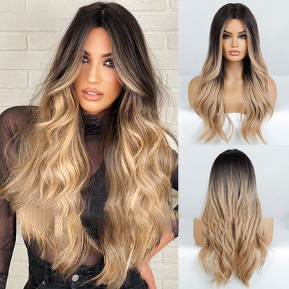 💎 50% OFF! 💎 Gorgeous Fluffy Long Curly Wig – Heat-Resistant, Adjustable & Ultra-Natural Look 💇‍♀️