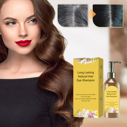 ✨Get 68% off💖Long Lasting Natural Hair Dye Shampoo