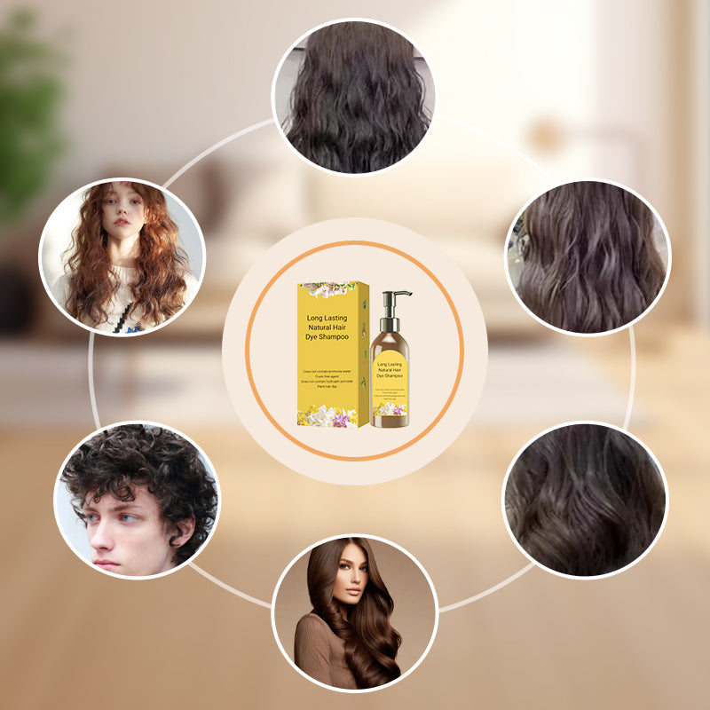 ✨Get 68% off💖Long Lasting Natural Hair Dye Shampoo