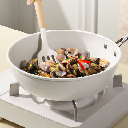 Gift Choice - Ceramic Non-Stick White Cooking Pot