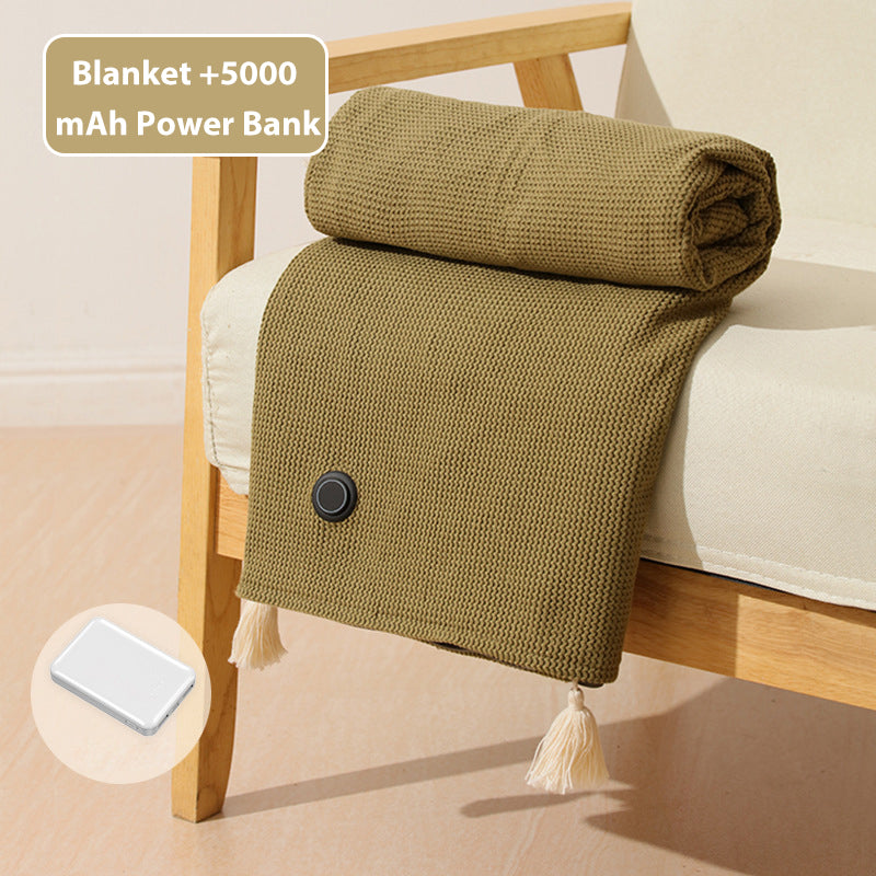 ❄️Portable Soft Zipper Electric Heated Blanket Shawl☀️ (Buy 2 Free Shipping)