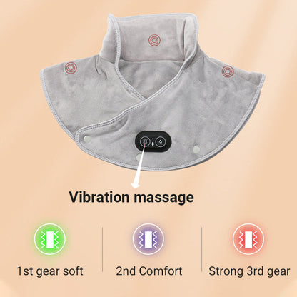 💥Limit Time 50% OFF💥【Best Winter Gifts】Electric Neck and Shoulder Heating Pad with Vibration